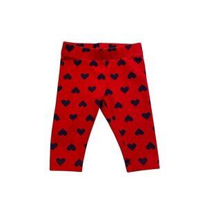 Primary Baby Girl's Heart Leggings - Size 0-3 months - Like New!